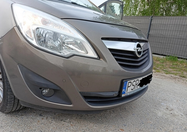 Opel Meriva cena 16900 przebieg: 179840, rok produkcji 2011 z Jelcz-Laskowice małe 466